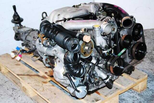 JDM 13B FD RX-7 Twin Turbo Engine & 5 Speed transmission 