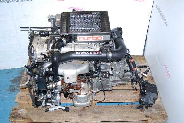 Used JDM 4E-FTE Engine, Toyota 4E 1.3L 16 Valve Turbo Motor & 5-Speed Manual Transmission
