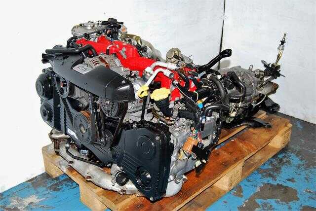 JDM Forester STi 2.5L EJ255 Turbo Motor & TY856WL4CC 6-Speed R180 FSTi 3.9 Transmission For Sale