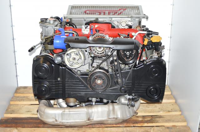 STi Subaru 2002-2007 Version 8 EJ207 2.0L AVCS Engine Package For Sale with VF37 Turbo