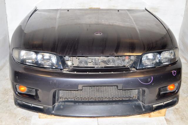JDM Nissan R33 GTR Body Conversion Kit with Hood, Fenders, Sideskirts, Rear Bumper, Front Bumper, Radiator & Taillights For Sale