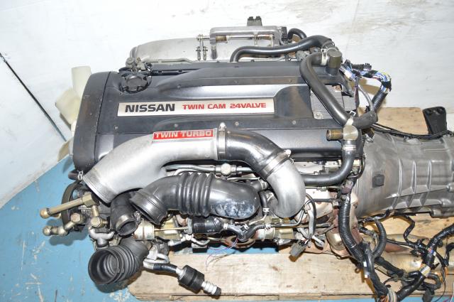 Nissan Skyline BNR32 GTR RB26DETT Engine Swap for 1989-1994 Nissans w/ECU & Complete Engine Harness NO TRANSMISSION