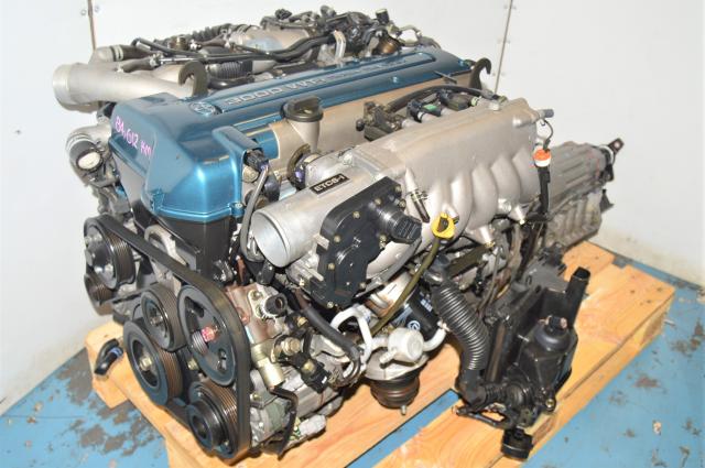 JDM Used Toyota 2JZ GTE VVTi Twin Turbo Engine Swap for Sale with 3F310 Transmission for Sale
