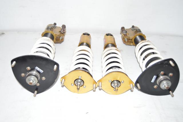 Used Subaru Legacy HKS Hipermax IV Front & Rear Adjustable Coilovers for Sale