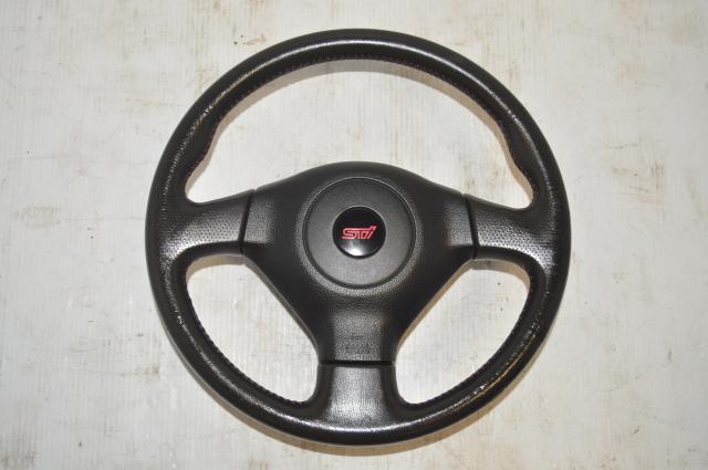 Used Version 9 GDB STi 2006-2007 Interior Steering Wheel Assembly for Sale