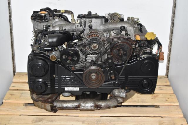 Used DOHC 2.0L Replacement WRX 2002-2005 TD04 Turbocharged EJ205 AVCS Engine for Sale