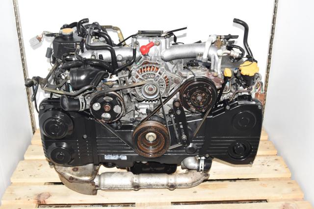 Used Subaru JDM WRX AVCS 2.0L DOHC 2002-2005 EJ205 TF035 Turbocharged Engine