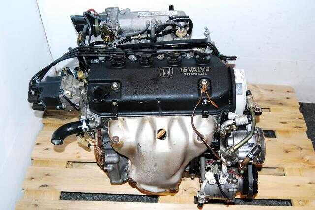 JDM ZC SOHC Engine 1.6 OBD0 EF8-EF9 Civic 88-91 Motor D16A6 MFI