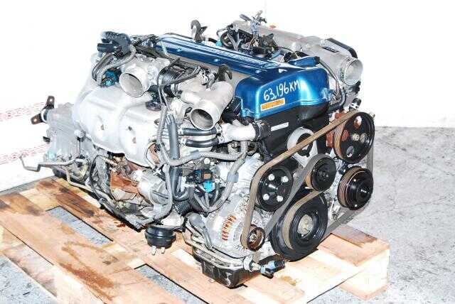 JDM 2JZ GTE Twin Turbo VVTI Lexus Aristo Engine and Transmission 