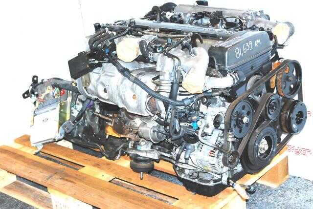 JDM 2JZ GTTE Twin Turbo Engine,  Motor JZS147 Aristo 