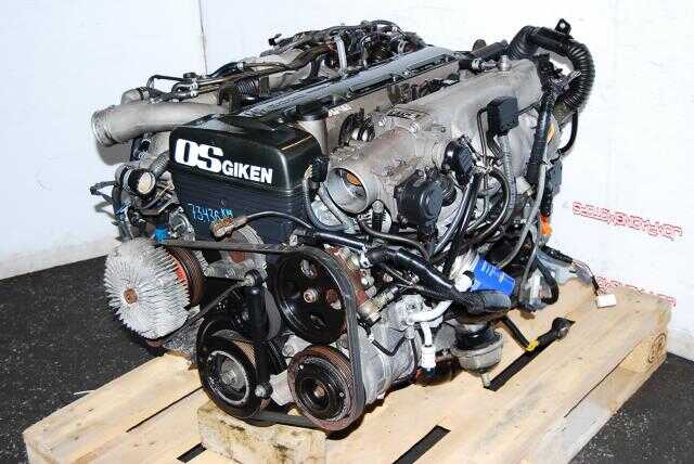 JDM 2JZ GTE JZA80 Motor, Toyota Supra Twin Turbo rear Sump Engine