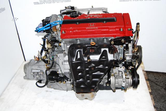 Honda B18C SPEC-R Engine DC2 DOHC VTEC 1.8L N3E 4.7 Final Drive - S80 LSD Transmission