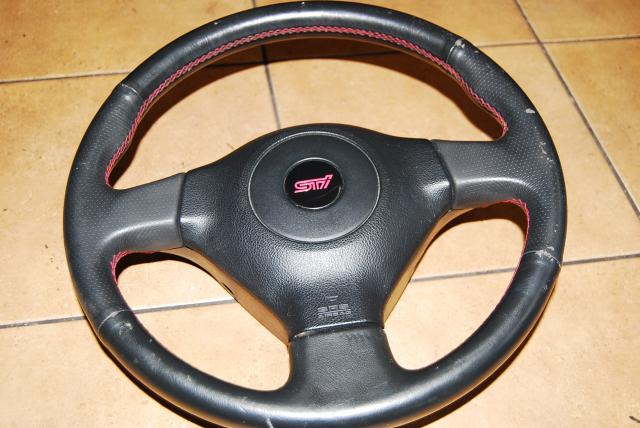 JDM Subaru Impreza WRX STi V9 Steering Wheel 2002-2007