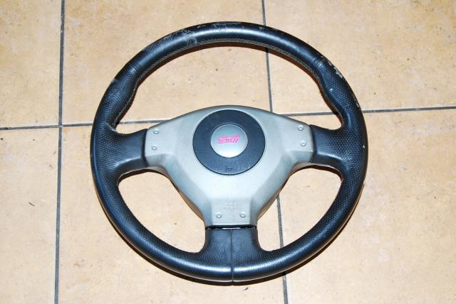 JDM Subaru GDB Version 8 Steering Wheel WRX STI
