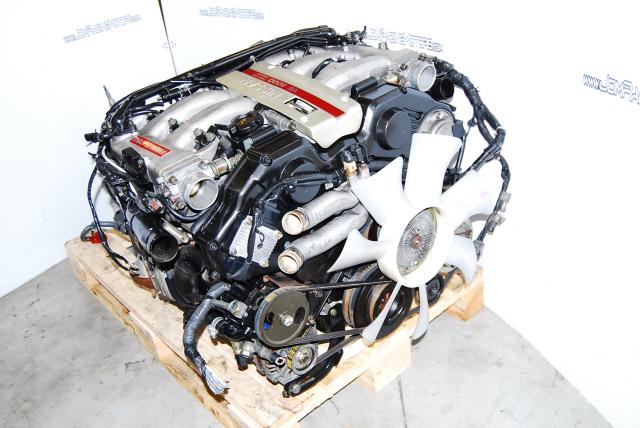 JDM VG30DET Twin Turbo Engine, VG30DETT Z32 300ZX Motor and 5 Speed 