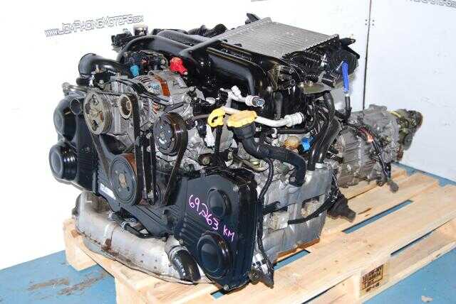 Used Subaru Legacy BL5 EJ20X TD04 Turbo Engine & Manual Transmission (Final Drive 4.444)
