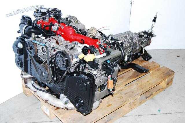 Used Subaru STi EJ207 Motor & TY856WB1CA Transmission Package