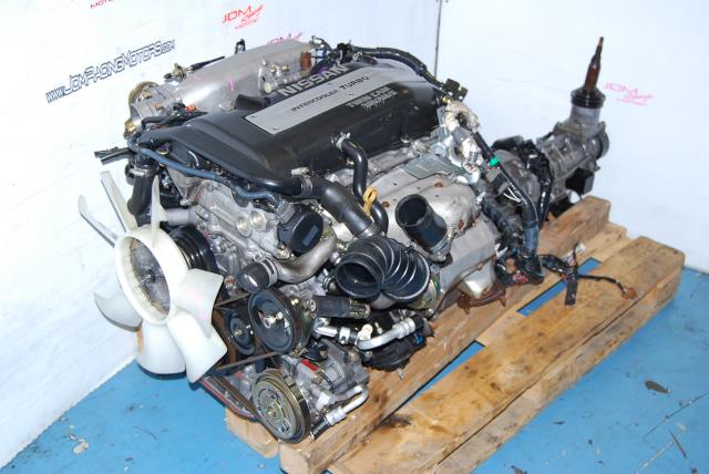 Nissan Silvia S15 SR20DET Engine 16-Valve Twin Cam Motor & 6 Speed Manual Transmission with speed sensor