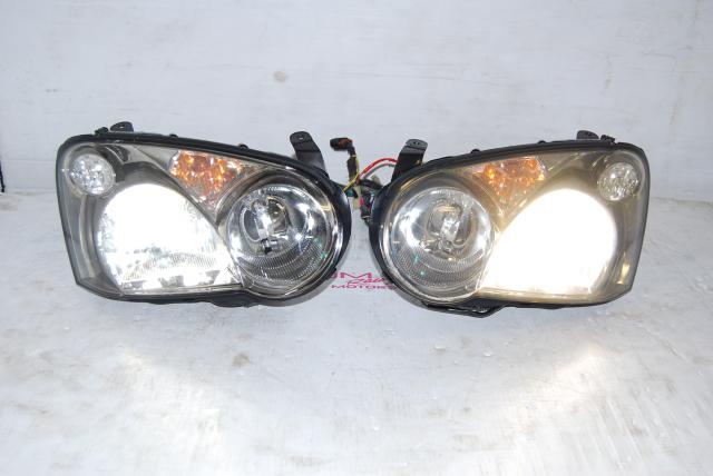 Used JDM Subaru WRX STI 2004 2005 HID Headlights 