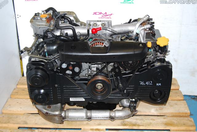 WRX 2002-2005 EJ20 Turbo Motor, 2.0L Quad Cam AVCS DOHC Impreza Engine