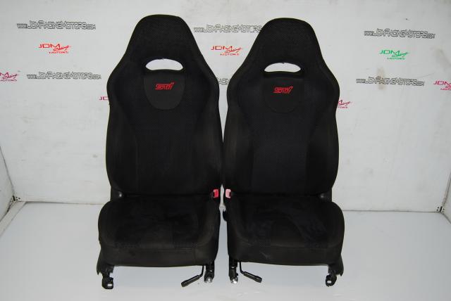 Used Subaru Forester STI Seats, 2003-2008 Black Seats SG9 Spec-C