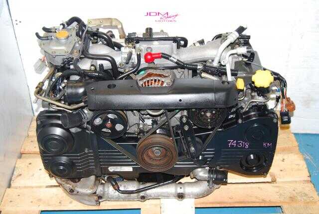 Impreza WRX 2002-2005 EJ205 2.0L AVCS Engine, EJ20T Quad Cam Motor