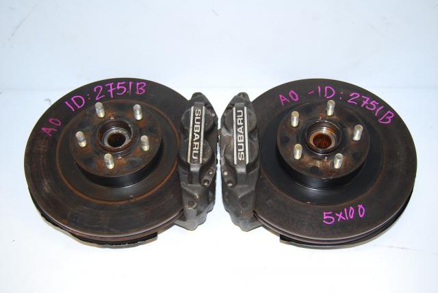 Impreza WRX 2002-2005 Brake Calipers & 5x100 Rotors