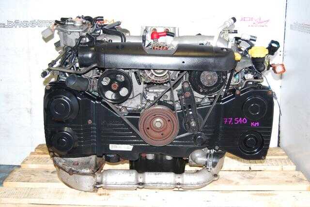 Used WRX Impreza 2002-2005 EJ205 AVCS Turbo Motor, 2.0L Quad Cam EJ20T DOHC Engine