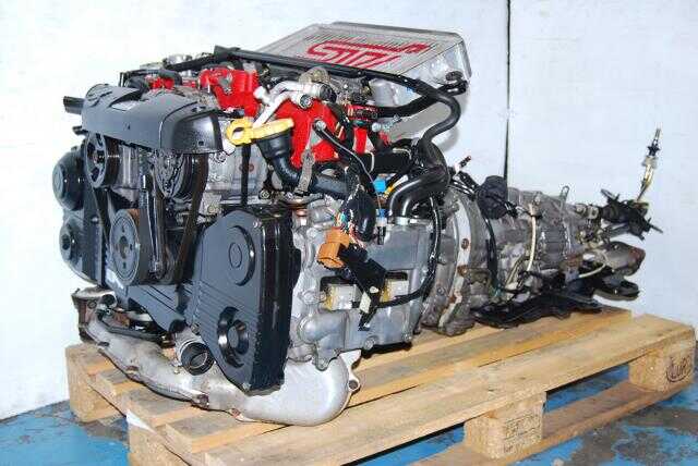 JDM Forester STi 2.5L EJ255 Turbo Motor & TY856WL4CC 6-Speed R180 FSTi 3.9 Transmission For Sale