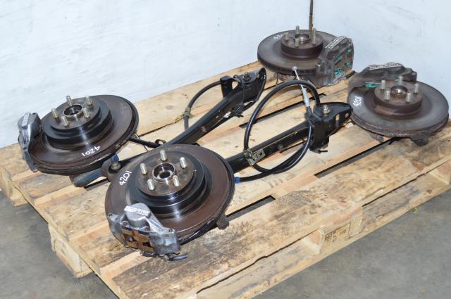 Used JDM WRX 2002-2005 Complete 4/2 Pot Brake Assembly Package For Sale