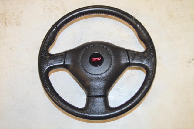 JDM Subaru STi Version 9 Steering Wheel Assembly For Sale