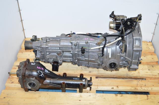 USDM Subaru Forester 06-08 Push-Type 5 Speed Transmission with 4.444 Rear Differential