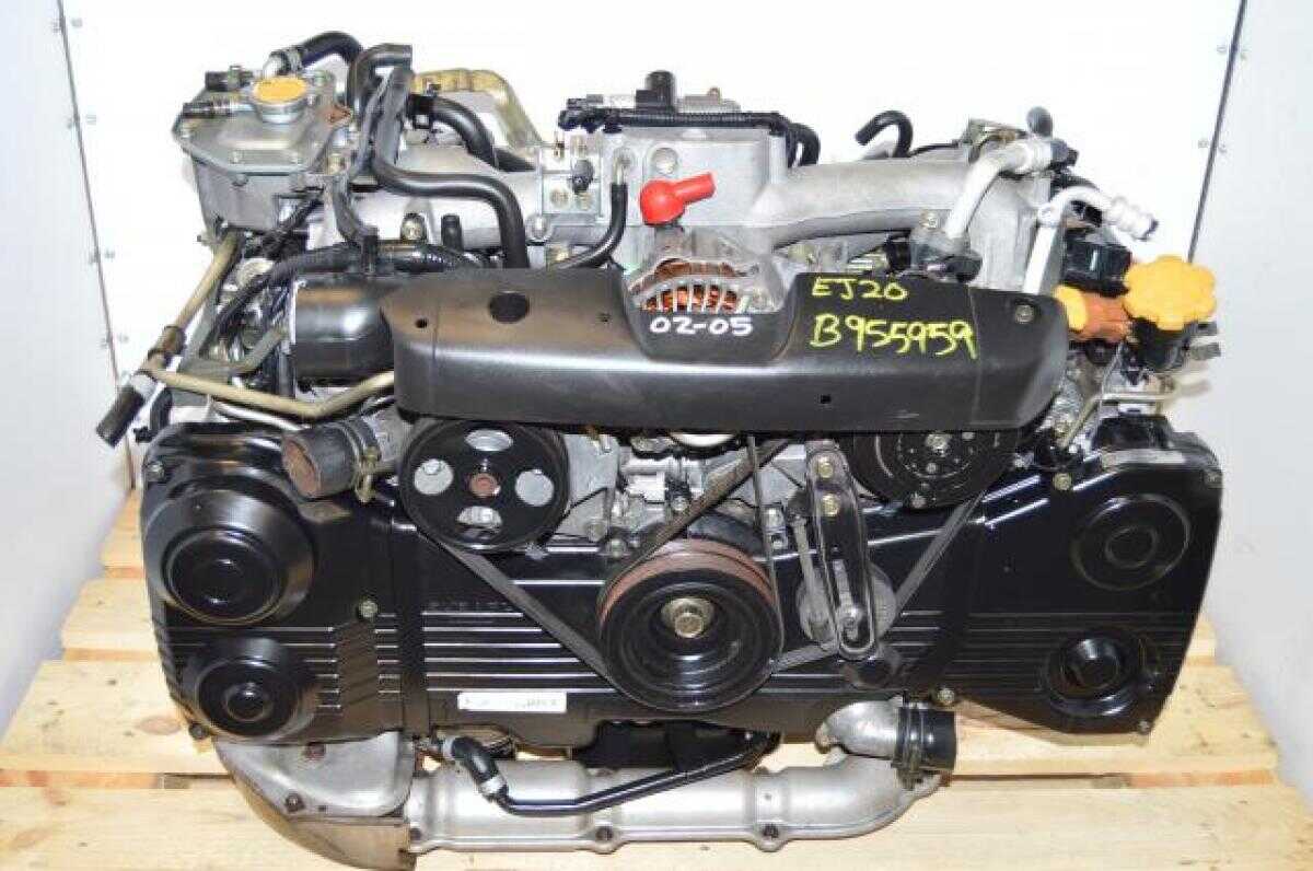 Used JDM Subaru EJ20 Turbo AVCS Motor Swap, GDB GDA EJ205 DOHC 2.0L Engine For Sale
