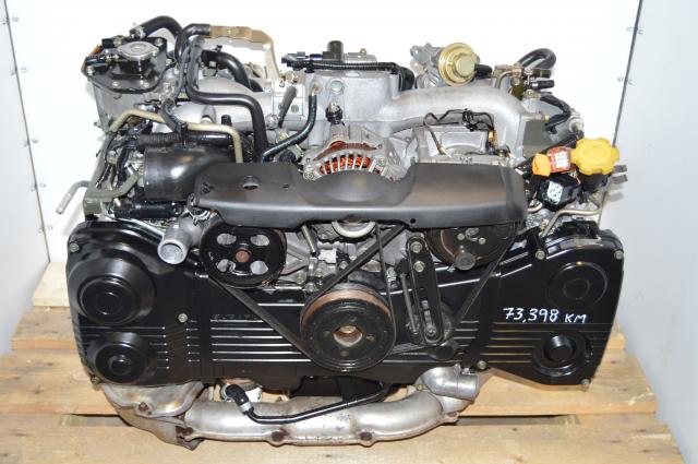 Used Subaru WRX Motor, 2002-2005 2.0L DOHC TD04 Turbo EJ205 AVCS Swap