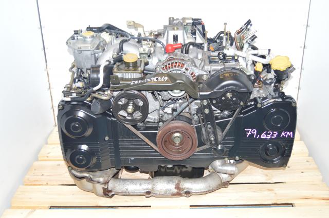 used Subaru EJ205 Motor, fits 2002-2005 WRX, GD GG Swap TD04 Turbo For Sale