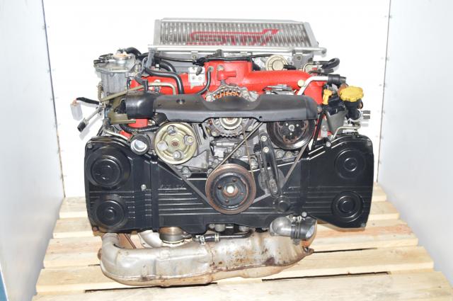 JDM STi 2002-2007 Version 8 Twin Scroll IHI VF37 Turbocharged EJ207 AVCS DOHC Engine Swap For Sale