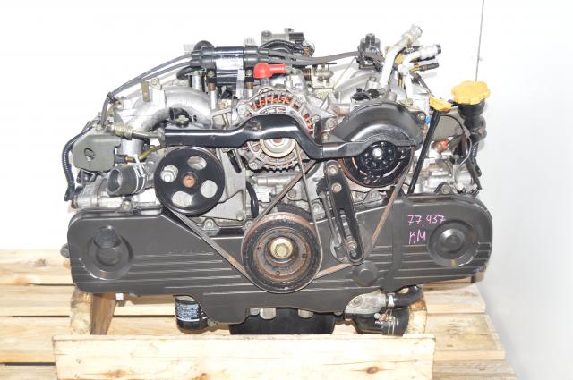 JDM Subaru Forester 1999-2002 SOHC NA Replacement EJ201 2.0L Engine for EJ251 2.5L