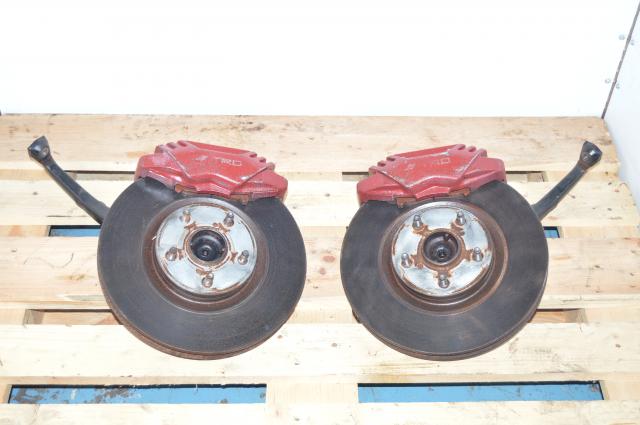 JDM Toyota Aristo TRD 4 Pot Front Brembo Brake Calipers ONLY (hubs and rotors not included)