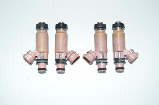 Used Subaru Pink EJ207 STi Injector Kit For Sale
