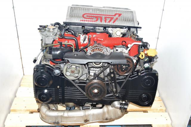 Used EJ207 Subaru STi 2002-2007 Version 8 Twin Scroll IHI Turbocharged AVCS Engine For Sale