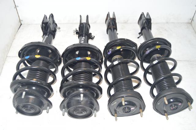 JDM 5x100 Subaru STI Big Shaft  Suspensions Struts with Springs  (Fit  all GD Imprezas from 2002 to 2007 with 5x100 bolt pattern)