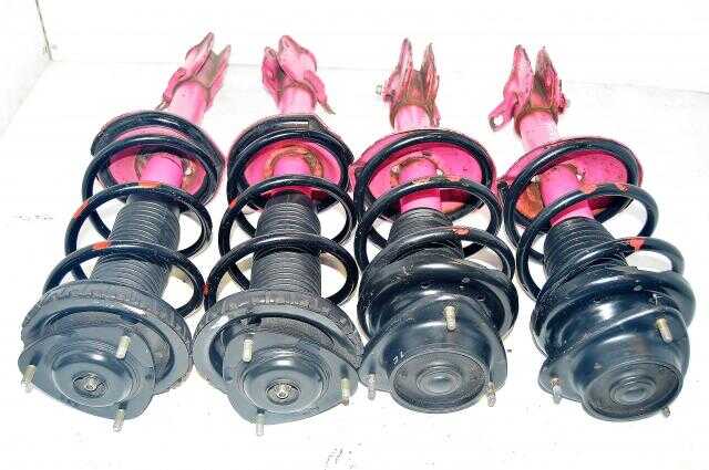 JDM Subaru Forester SG9 Pink 5x100 Suspension Package For Sale