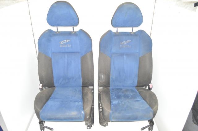 JDM Subaru SG5 Limited WRB Front Seats For Sale World Rally Team