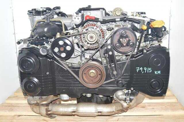 Used JDM 2.0L DOHC TD04 Turbo EJ205 WRX 2002-2005 AVCS Engine Package for Sale  (Direct fit in 2002-2005 WRX models)