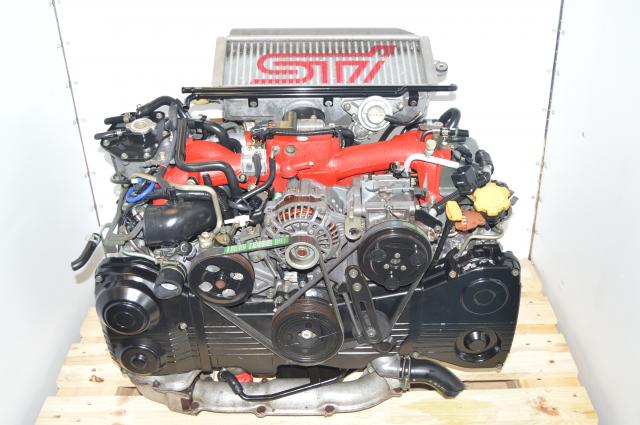 JDM 2002 2003 EJ207 Version 7 Forged Internals STi VF30 Turbo  DOHC Single Scroll Motor Swap