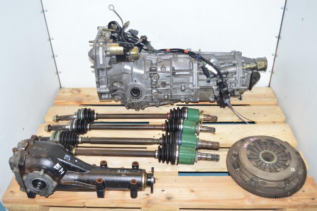 2002-2005 WRX 5-Speed Manual Transmission with 4.444 LSD Rear Differential & Axles For Sale