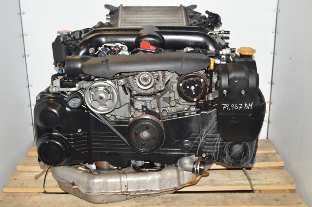 JDM Subaru EJ20Y DOHC Twin-Scroll Engine Swap with EGR, VF47 Turbocharger (replacement for ej255 08-14 wrx engines)