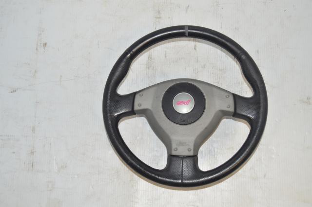 Used GDB V8 JDM Subaru WRX STi Steering Wheel 2004-2005 OEM Japanese Part for Sale