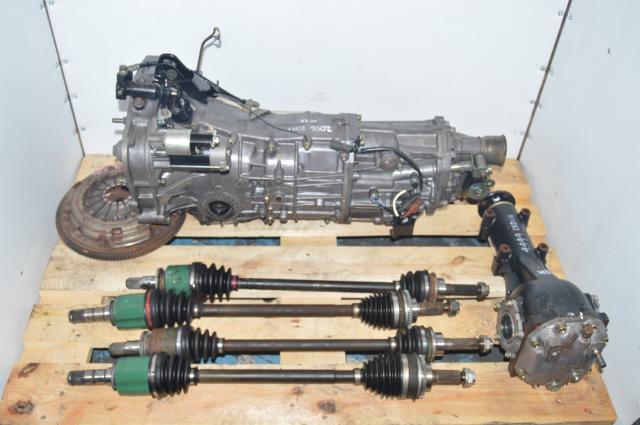 JDM Subaru WRX Push Type 2006-2007 5 Speed Manual Transmission Package with 4.444 Rear LSD Differential