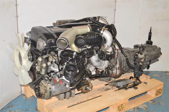 Used JDM RB26DETT R33 Nissan Skyline 24 Valve Engine Swap with 5-Speed Transmission for Sale
